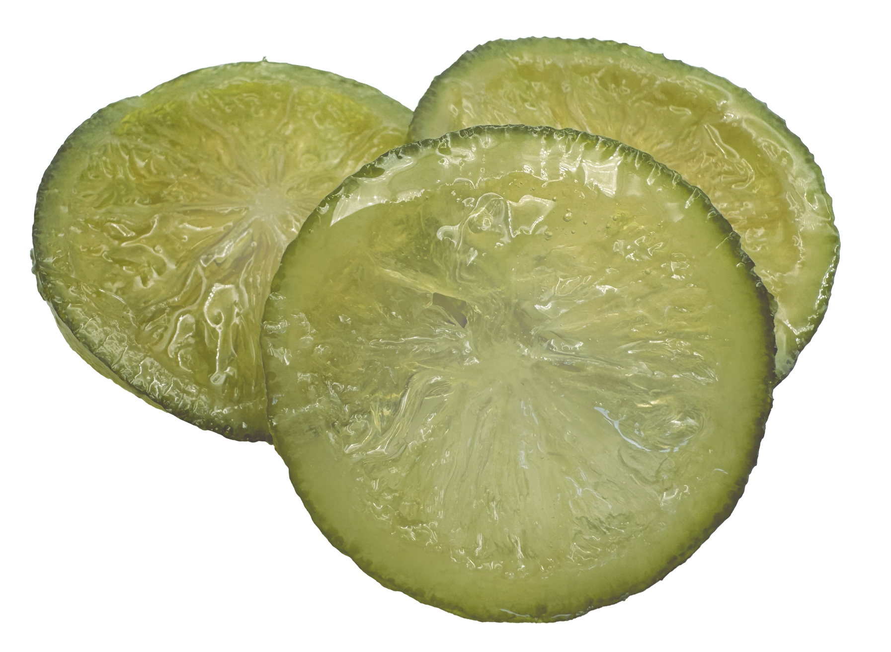 Rondelles de citrons vert